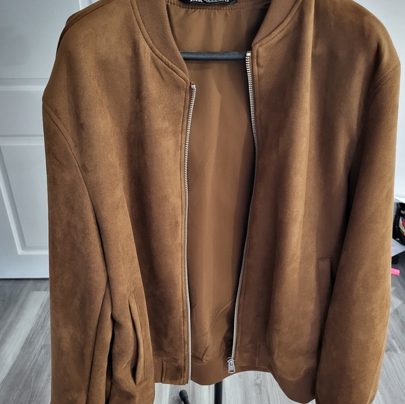ZARA SWEDE-LIKE SPRING JACKET SZ XL NWT - Picture 1 of 4
